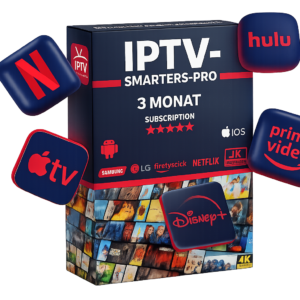 IPTV Smarters Pro Abonnement – 6 Monate